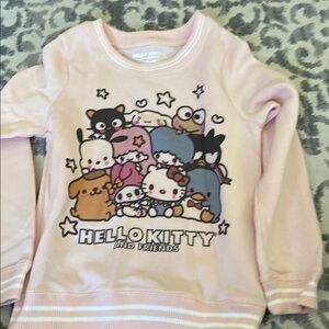 Hello Kitty and Friends Pastel Pink Pullover